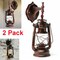 2 PACK Retro Vintage Rustic Lantern Lamp Wall Sconce Light Wall Mounted Fixture